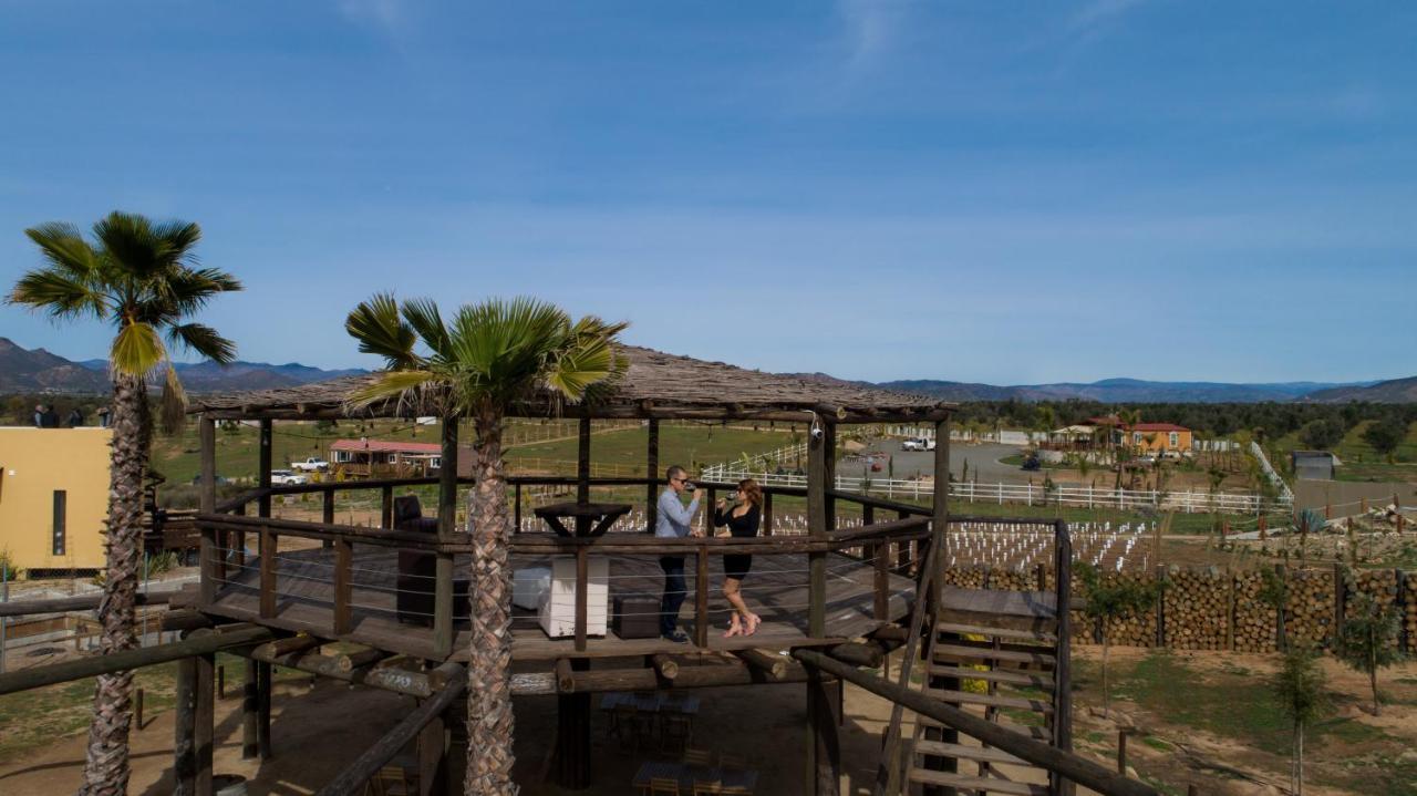 Cuatro Lunas Hotel Boutique Valle de Guadalupe Exterior foto